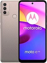 Motorola Moto E40 root support